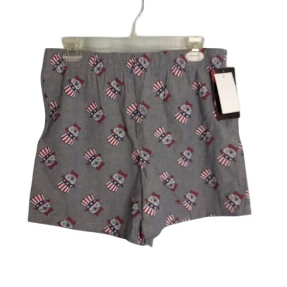 MAD Engine M Boxers Patriotic Americana Gopher Stars Stripes Hat Gray NEW - Picture 1 of 8